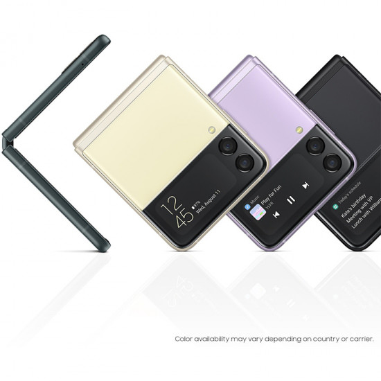 Samsung Galaxy Z Flip3 5G, Phantom Black, 8GB RAM, 128GB ROM