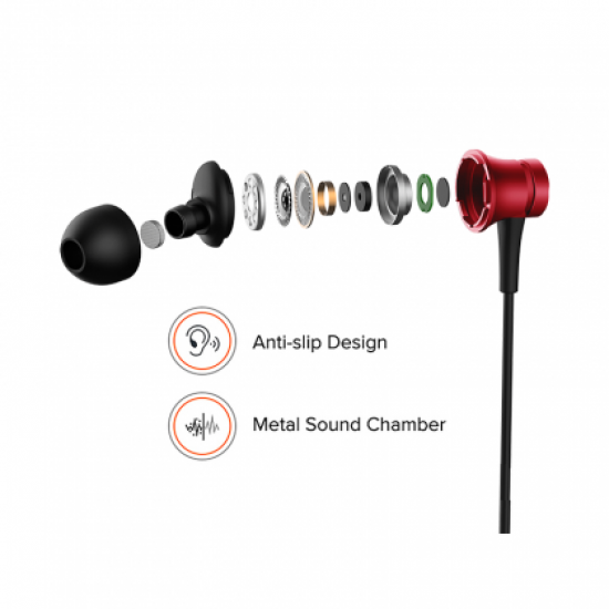 Mi Earphones Basic (with in-built mic) Red