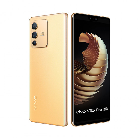 Vivo V23 Pro 5G, Sunshine Gold, 12GB RAM, 256GB ROM